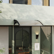 Door Canopy Awning Back Front Window Roof Rain Cover Porch Patio Outdoor Shelter