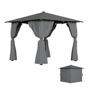 Aluminium Pergola Outdoor Garden Gazebos Summer Gazebo Large Canopy Patio Awning