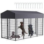 Extral Large Dog Crate House Heavy Duty Pet Enclosure Secure Wire Playpen Fence