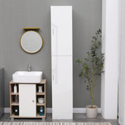 Bathroom Cabinet Cupboard Tall Free Standing Tallboy Storage Furniture 1900mm