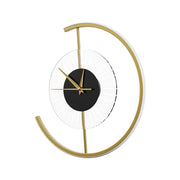 Dimmable LED Wall Lights 3 Colors Round Clock Wall Lamp Bedroom Living Room Lamp