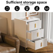 Bedside Table 2/3 Drawers Cabinet Bedroom Furniture Storage Nightstand Shelf NEW