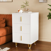 Bedside Table 2/3 Drawers Cabinet Bedroom Furniture Storage Nightstand Shelf NEW