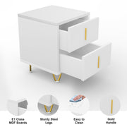 Bedside Table 2/3 Drawers Cabinet Bedroom Furniture Storage Nightstand Shelf NEW