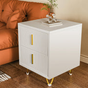 Bedside Table 2/3 Drawers Cabinet Bedroom Furniture Storage Nightstand Shelf NEW