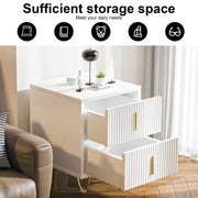 Bedside Table 2/3 Drawers Cabinet Bedroom Furniture Storage Nightstand Shelf NEW