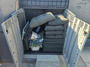 Large Keter MIDI Store 4x3 FT Garden 880L Storage Box Shed Outside Bike Bin Tool