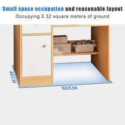 Dressing Table With LED Lights Vanity Makeup Desk Wooden Bedroom Furniture Desk