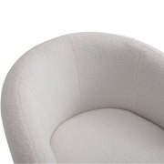Oversized Large Teddy Swivel Armchair Tub Chair Boucle Upholstered Single Sofa