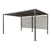 RETRACTABLE PERGOLA GAZEBO CANOPY METAL ROWLINSON FLORENCE GARDEN SHELTER 4x3