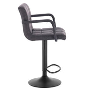 WOLTU 2X Bar Stools Chairs Breakfast Stools Kitchen PU Leather Adjustable Swivel