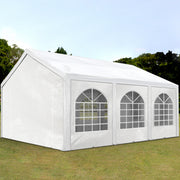 4x6m Marquee Gazebo Shelter Party Tent, PE 450 N white
