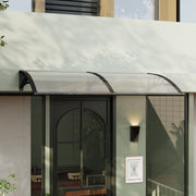 Door Canopy Awning Back Front Window Roof Rain Cover Porch Patio Outdoor Shelter