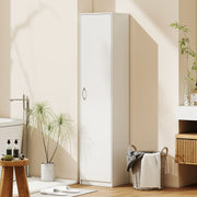 180cm Tall Kitchen Cupboard, Freestanding 5-Tier Pantry Storage Cabinet, White