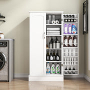 120cm Kitchen Pantry Cupboard Freestanding Larder Storage Cabinet with