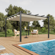 Outdoor Pergola Awning Gazebo Canopy Furniture Barbecue Party Garden Shelter