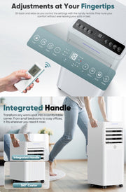 KGOGO Air Conditioning Unit 9000 BTU Portable Air Conditioner with 4 In 1 ❄️⭐❄️