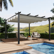 Outdoor Pergola Awning Gazebo Canopy Furniture Barbecue Party Garden Shelter
