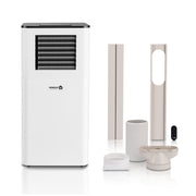 HOMILEC Air Conditioner 4‑in‑1 Cooling Dehumidifier Fan Class 9000 BTU Portable