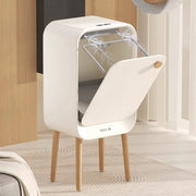 Automatic Sensor Trash Can Nordic Modern Luxury Waste Bin Kitchen Bathroom Smart Litter Bin Indoor Anti Odor Dustbin with Lid