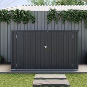 Outdoor Lockable Bicycle Shed Bike Storage Tool Box Garden Garbage Bin Sheds UK