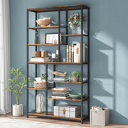 79 inch Tall Bookshelf Bookcase, 8-Tier Freestanding Open Display Storage Shelf
