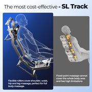 3D Smart Electric Full Body Zero Gravity Massage Chair Recliner Heating 12 Modes