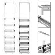 6 TIERS 300MM/400MM KITCHEN CABINET LARDER PULL OUT SOFT CLOSE UNIT 1850-2150MM