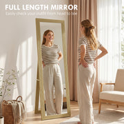 Full Length Mirror 37 x 157 cm Hanging and Freestanding Tall Mirror Refurbished