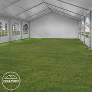 4x6m Marquee Gazebo Shelter Party Tent, PE 450 N white