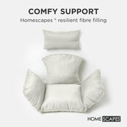 Egg Chair Cushion, Waterproof Hanging Swing Chair Cushion for Indoor & Outdoor