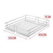 6 TIERS 300MM/400MM KITCHEN CABINET LARDER PULL OUT SOFT CLOSE UNIT 1850-2150MM
