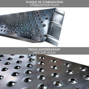 ® Loading Ramps, 2 Steel Ramps Heavy Duty for Van, Lawnmower, ATV, Quad Motorcyc