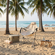Swing Hammock Camping Chairs Portable Outdoor Garden Beach Picnic Rocking Chairs