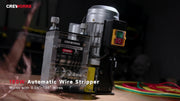 CREWORKS Electric Wire Stripping Machine Copper Recycle 1.5~30mm Cable Stripper