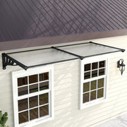 Door Canopy Awning Shelter Outdoor Patio Porch Front Back Window Roof Rain Cover