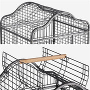 African Grey Cage Large Open Playtop Parrot Bird Cage for Cockatiels with Stand
