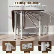 Farmhouse Writing Table 150 CM Foldable Dining Table for 6-8 People