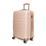 Hard Shell PC+ABS Cabin Suitcase 4 Wheel Travel Luggage Trolley Lightweight Case