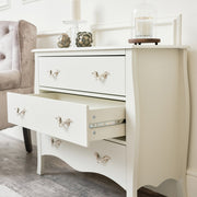 Large 3 Drawer Chest of Drawers & Pair of Bedside Tables bedroom furniture set