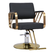 360° Swivel Barber Chair Hydraulic Adjustable Hairdressing Chair for Hair Salon