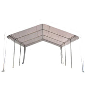 6M X 4M Marquee Heavy Duty Gazebo Garden Wedding Canopy Party Tent Shelter