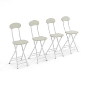 Modern Small Bistro Pub Set 5 Piece Kitchen Breakfast Bar Table with 4 Chairs
