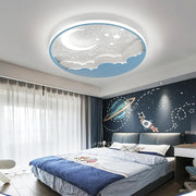 Ceiling Light Creative Decorative Living Room Ceiling Light with Remote Control