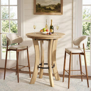 Modern Round Bar Table, 39.4