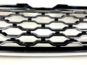 Front Grille Dynamic Style Black Gloss Silver Fits Range Rover Evoque 2011-2019