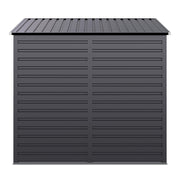 6x4ft Outdoor Storage Garden Sheds Sloped Roof Tool Utility House W/ Door & Vent