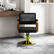 360° Swivel Barber Chair Hydraulic Adjustable Hairdressing Chair for Hair Salon