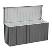 Metal Storage Sheds Waterproof Lockable Garden Deck Box Storage Container Box