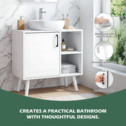 Under Sink Cabinet Bathroom Basin Unit Cupboard Storage Furniture & Shelf Awovbb